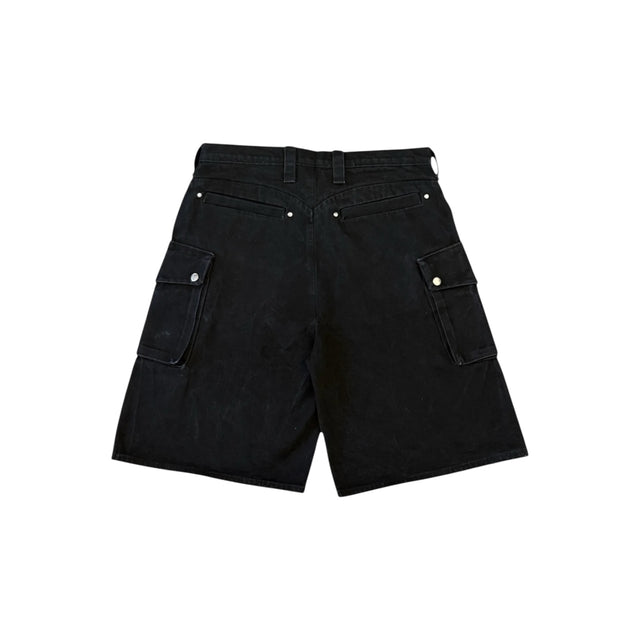 Black Utility Shorts
