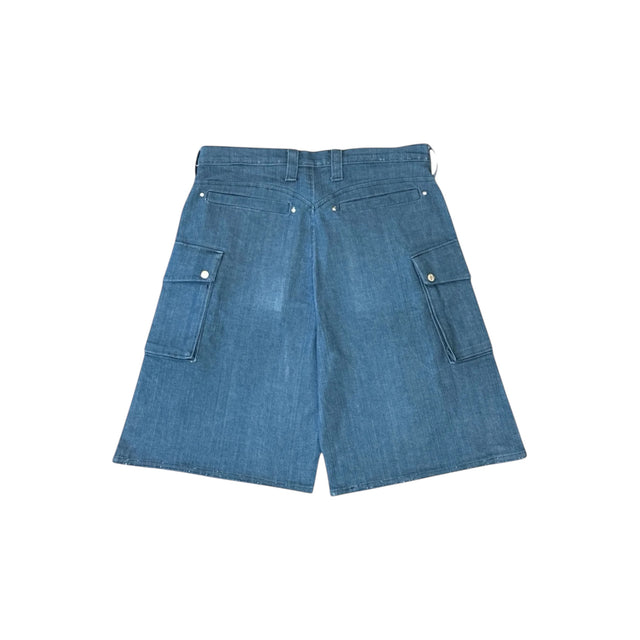 Blue Utility Shorts
