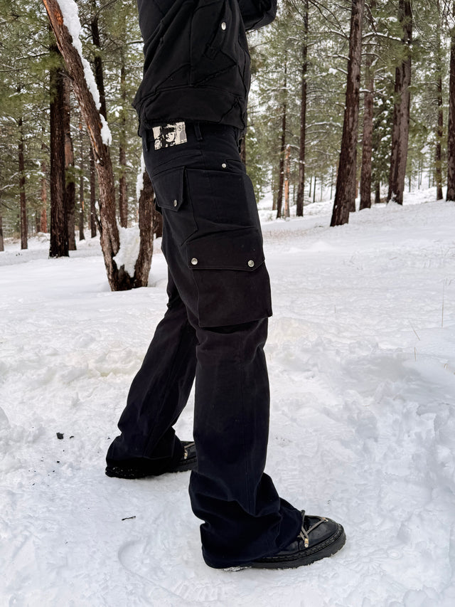 "APOCALYPES" Flared Denim