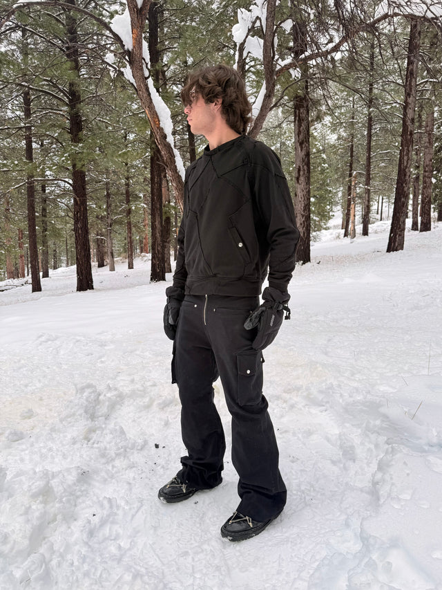 "APOCALYPES" Flared Denim